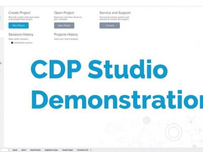 Screenshot CDP studio