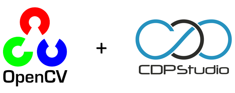 OpenCV and CDP Studio logo