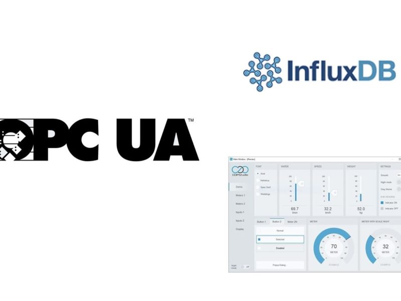 CDP Studio now supports OPC UA and InfluxDB