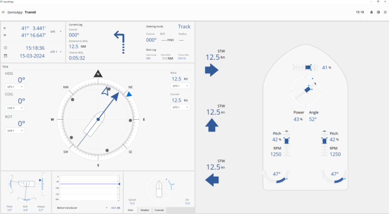 Design modern Maritime UI for any system - CDP Studio